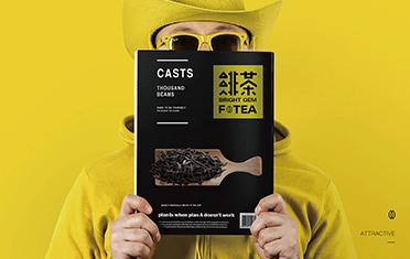 东营绯茶品牌设计